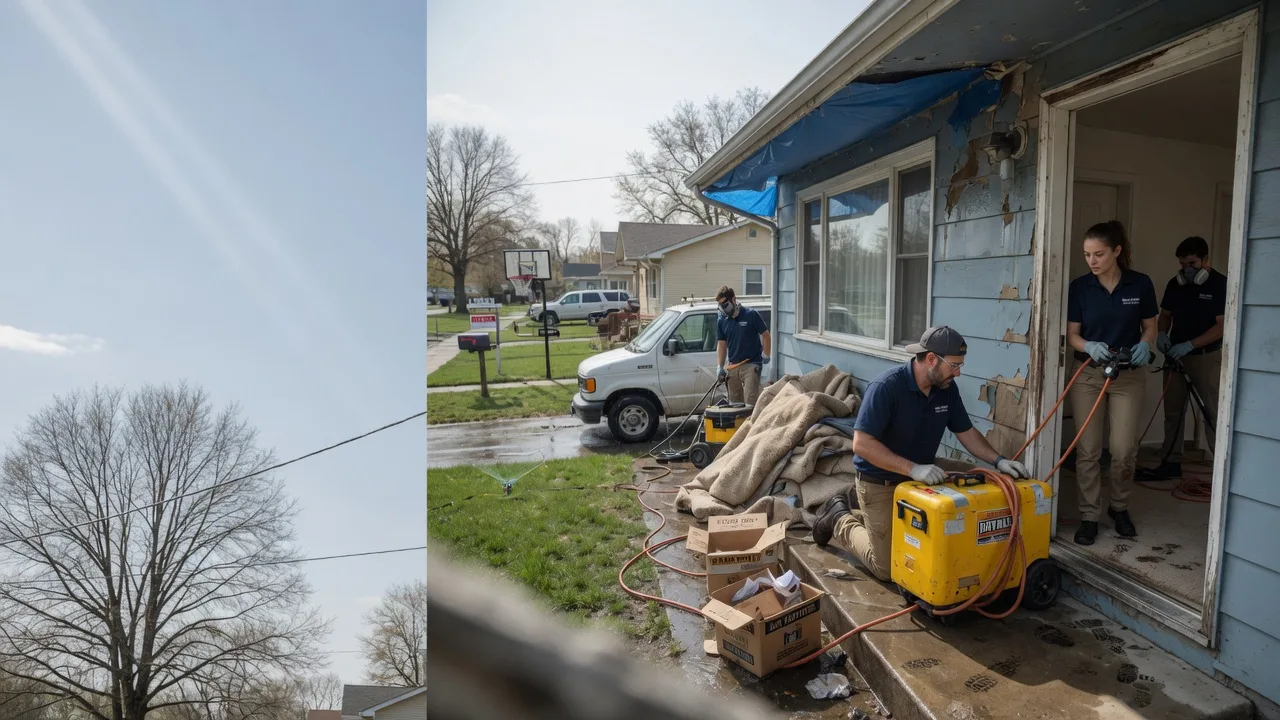 Basement Flood Cleanup in South Holland, IL near me